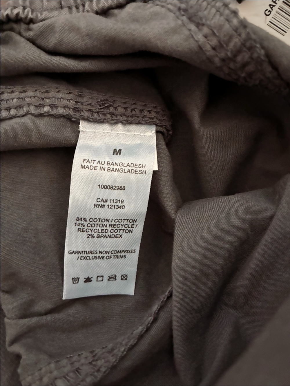 Garage Women's Gray Cargo Jogger Pants - Picture 10 of 13